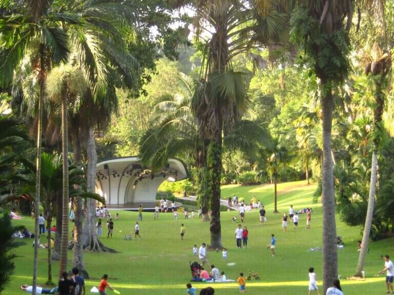 Singapore Botanic Gardens in Singapore, Asia