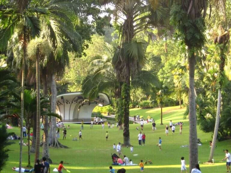 Singapore Botanic Gardens in Singapore, Asia