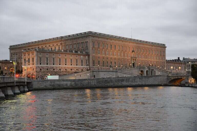 Stockholm Palace in Stockholm, Sweden
