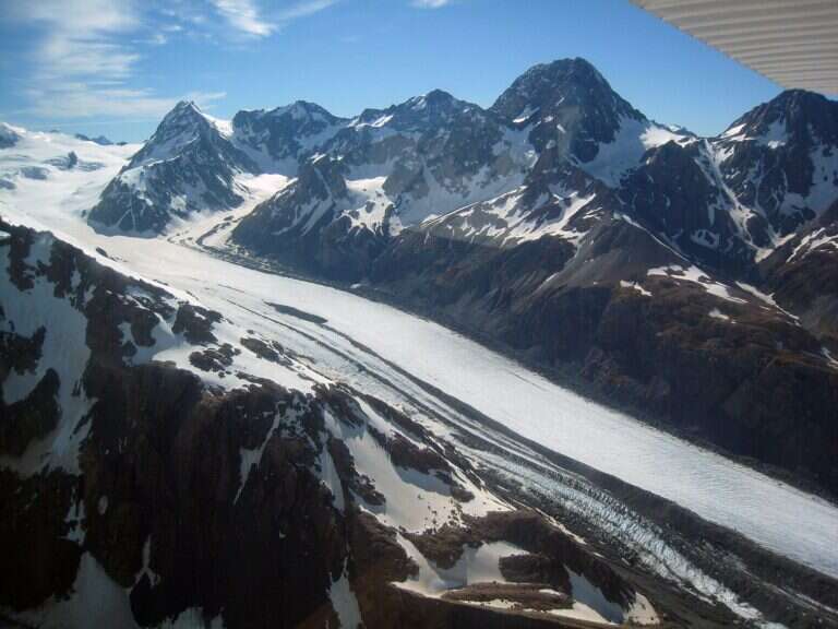 Haupapa / Tasman Glacier in Aoraki / Mount Cook, New Zealand