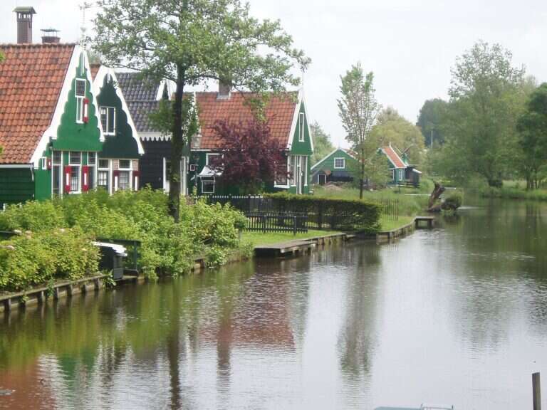 Zaanse Schans in Amsterdam, Netherlands
