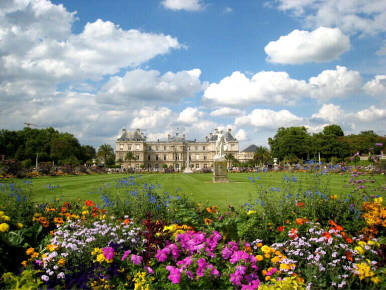 Jardin du Luxembourg in Paris, France