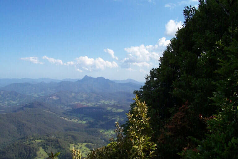 Mount Warning in Gold Coast, Australia