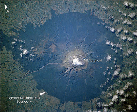 Egmont National Park in New Plymouth, New Zealand