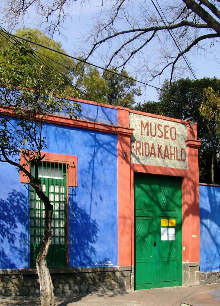 Frida Kahlo Museum in Mexico City, Mexico