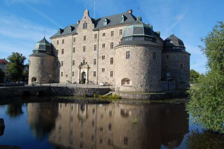 Örebro Castle in Sweden, Europe